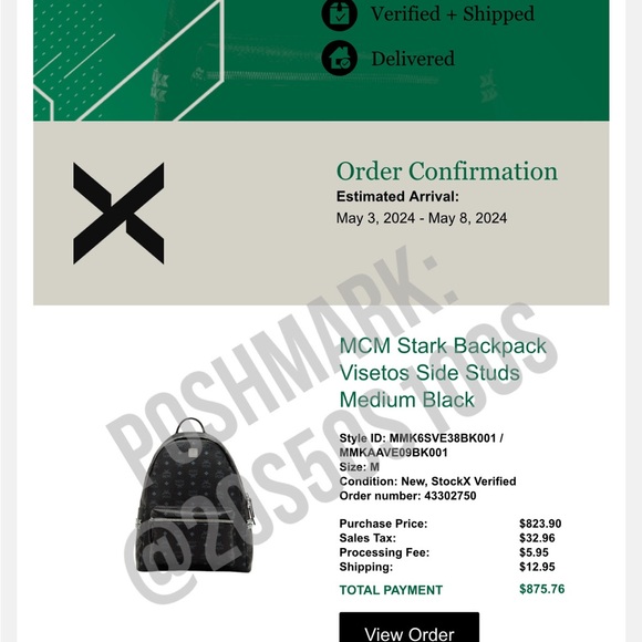 MCM STARK BACKPACK
VISETOS SIDE STUDS
MEDIUM BLACK - Picture 8 of 8